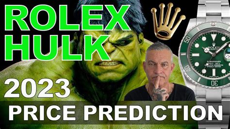 precio rolex hulk